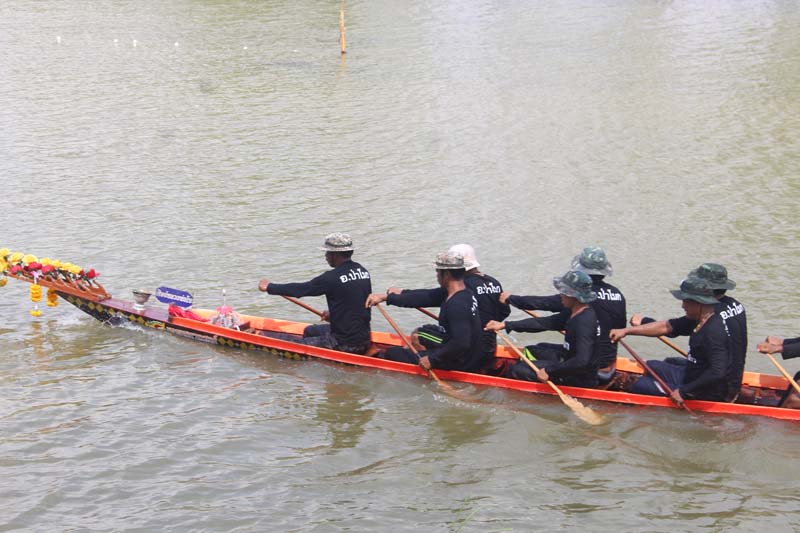 โครงการงานแข่งขันเรือพาย อำเภอป่าโมก จังหวัดอ่างทอง